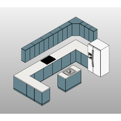 Modern Kitchen Layout