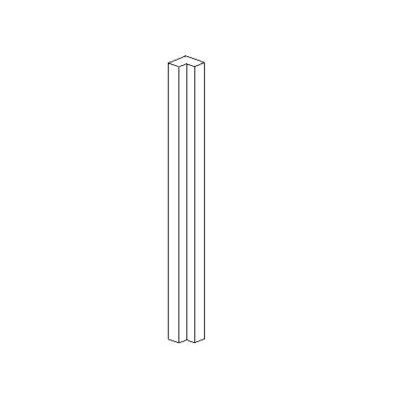 Column type l - structural revit family