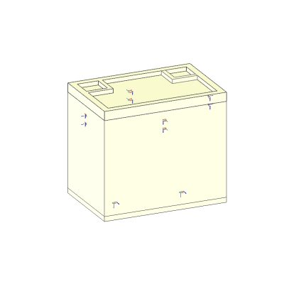 Water tank or reservoir family
