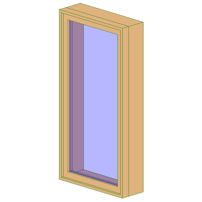 Fixed Window with Jamb Extensions