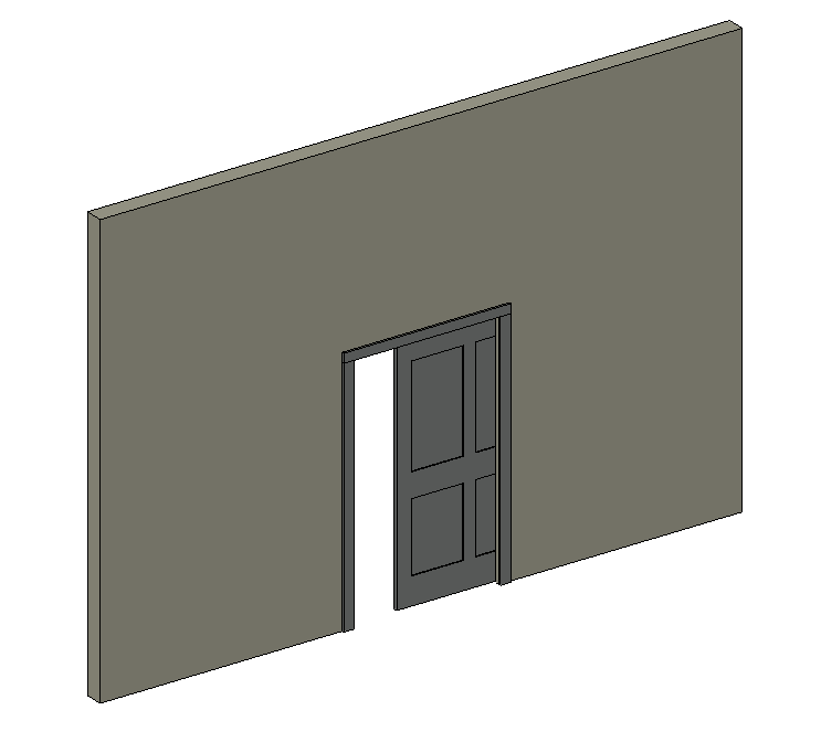 4-panel pocket door