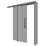 Revit Door Families: Your Free and Parametric Library for 2026 7 Interior - Correr de Embutir 9148