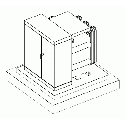 Pedestal 500 kva transformer (prolec)