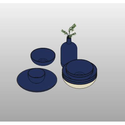 Ceramic Decor Set
