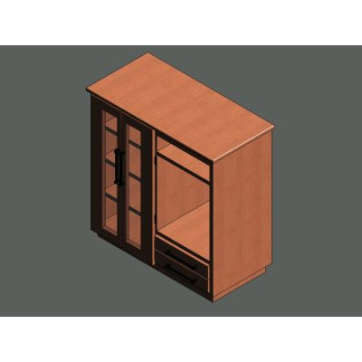 Wooden tv room cabinet