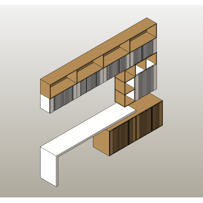 Modular Kitchen Cabinet System