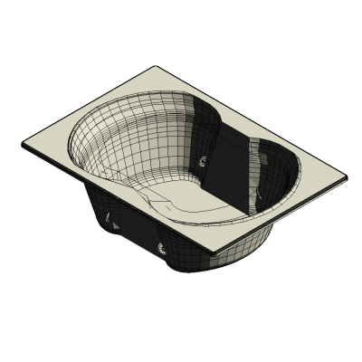 Kohler - K-1226 Overture 5 ft Bath Whirlpool 1257