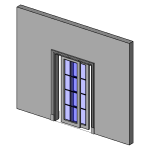 Revit Door Families: Your Free and Parametric Library for 2026 6 Double 8-Pane - Dual Sliding