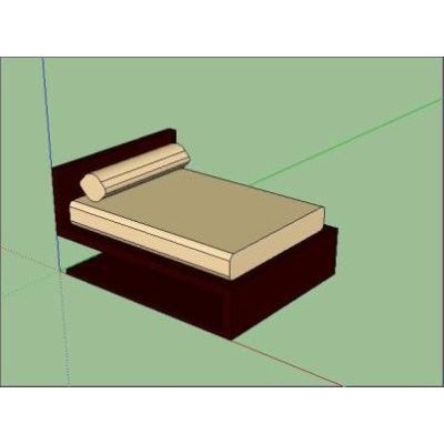 Bed matrimonio3d