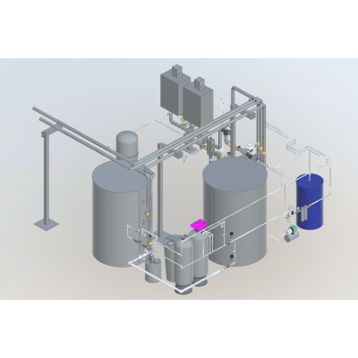 Flow adapters for modern pipe systems 2 Comprehensive Tank and Piping System