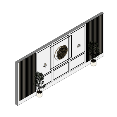 Stylish Foyer Panel 3 Decorative Console Table