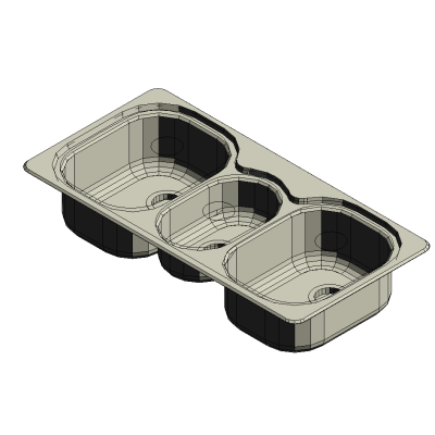 Triple Basin Sink - Kohler Ravinia