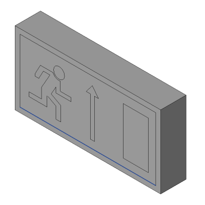 Signage - Fire Door Ahead