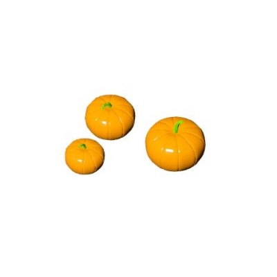 Set of Three Pumpkins