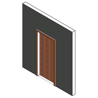 180-degree swing door