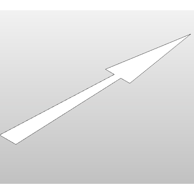 Sleek Directional Arrow