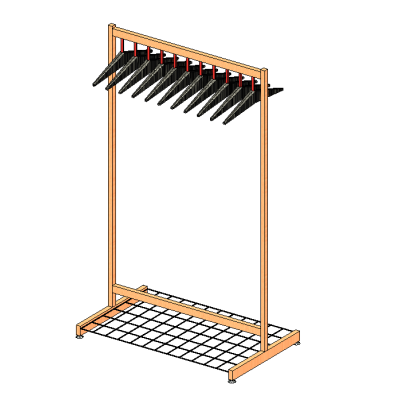 Standalone Garment Rack