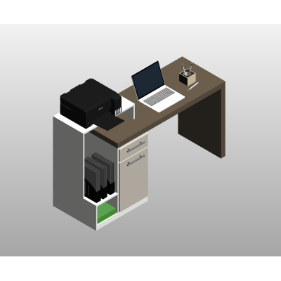 Modern Office Desk Set