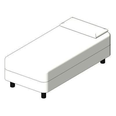 Essential Single Bed Frame