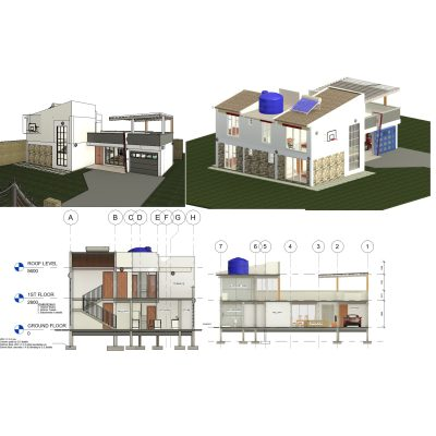 4-Bedroom Residential Building