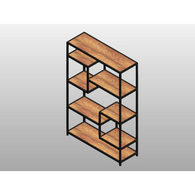 Wooden Bookshelf