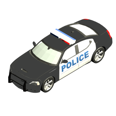 Dynamic Police Vehicle Model