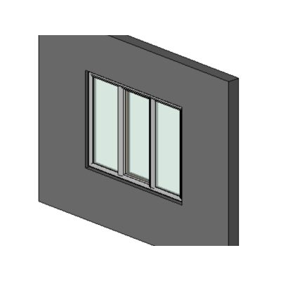 Revit 3d window