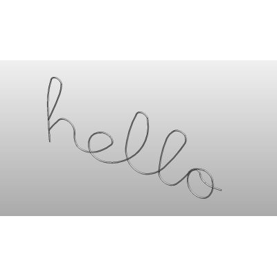 HELLO Sign Decoration