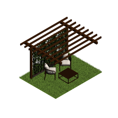 Modern Pergola Retreat