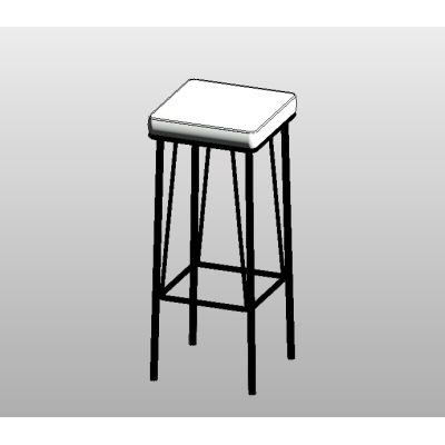 Industrial-style Bar Stool