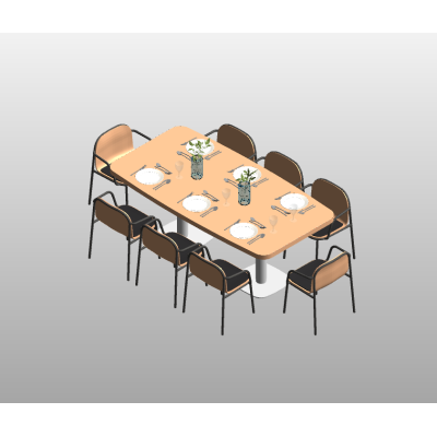 Rectangular Dining Table Set