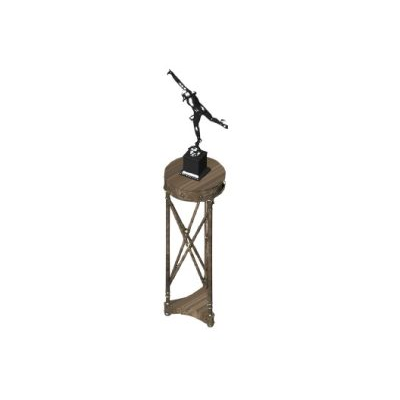 Sculpture on Tall Wooden Stand