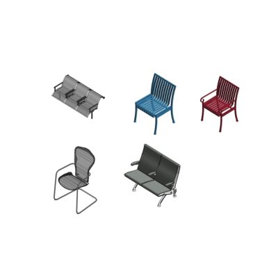 3d chairs
