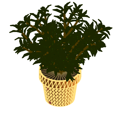 3D Plant 8134