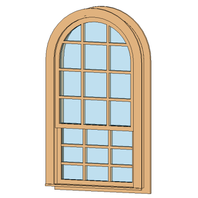 ARched window 9043