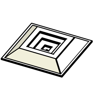 Ceiling Diffuser - Square
