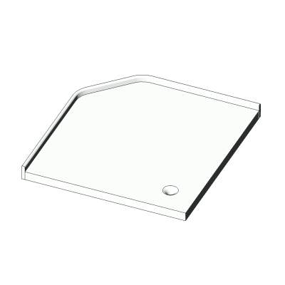 Quadrant Shower Base Model