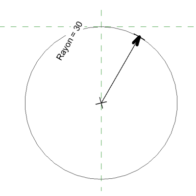 Main courante circulaire