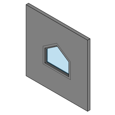 Fixed Trapozoidal Window 4309