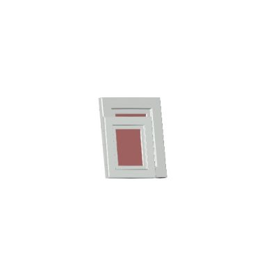 White Rectangular Mirror