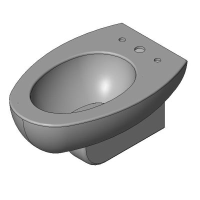 Contemporary Wall-Mounted Bidet