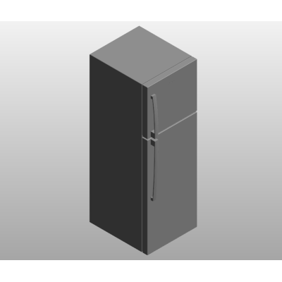 Sleek Refrigerator Model