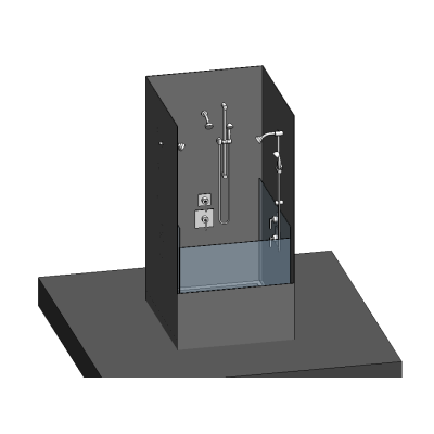 Shower stall - parametric