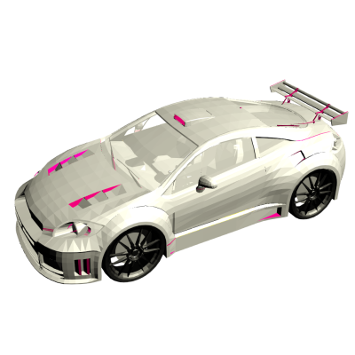 Mitsubishi Eclipse Racing Car