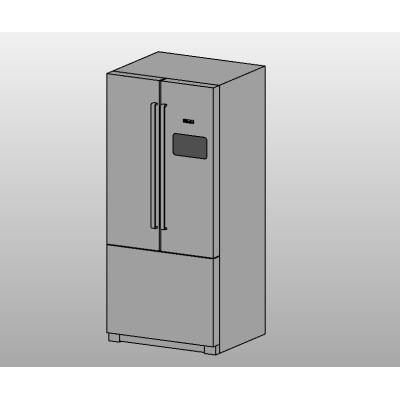 Modern Double Door Refrigerator
