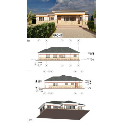 Porposed 3 Bedroom Bungalow