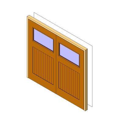 Floor Hatch 6154 27 Timber garage door with side hinges