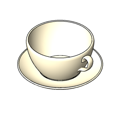 Cup w Saucer