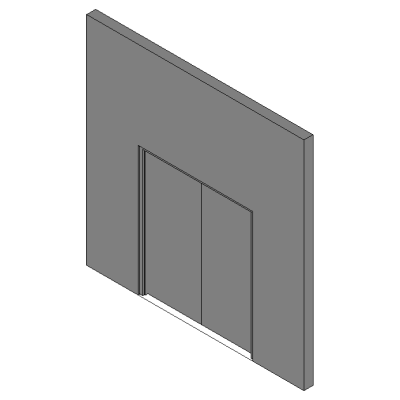 Flush Double Door - Adj Swing 1927