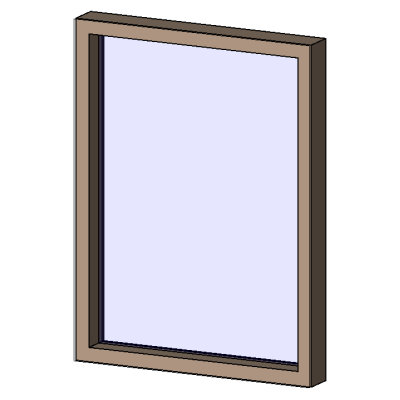 Sleek Aluminum Modern Window